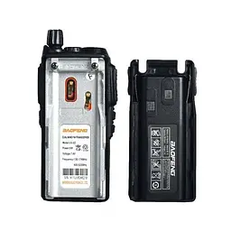 Портативна рація Baofeng UV-82 5W Li-ion UHF/VHF (Чорний) - мініатюра 5