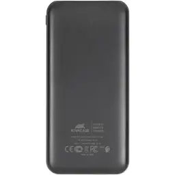 Батарея універсальна RivaCase 10000mA, 10W, black (VA2031) - мініатюра 4