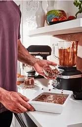 Блендер KitchenAid Artisan K400 5KSB4026EBK 1.4 л зі скляним стаканом колір чавуна (5KSB4026EBK) - мініатюра 7