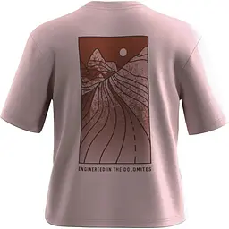 Футболка Salewa Eagle Sunset Loose T-Shirt W M Рожева (1054-013.012.1396) - мініатюра 2
