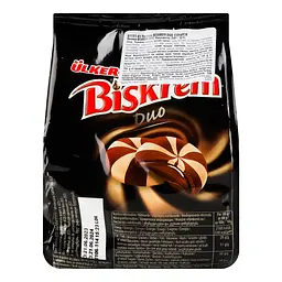 Печиво Ulker Biskrem Duo з какао-кремом 150 г (895519) - мініатюра 2