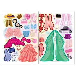 Дитяча книжка з наліпками студія краси "Fashion accesories" РМ-76-02 - мініатюра 2