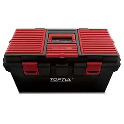 Ящик для інструментів пластиковий 4 секції Toptul 55,6x27,8x27 см hoz0011321