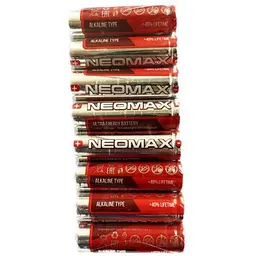 Батарейка NEOMAX LR06 8шт AA лужна Alkaline у плівці