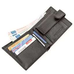 Чоловічий шкіряний гаманець (ST104) ST Leather 11х9,5х3 см acs0015203 - мініатюра 3