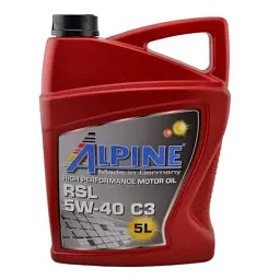 Моторна олива Alpine 5W-40 RSL С3 5л (0175-5)
