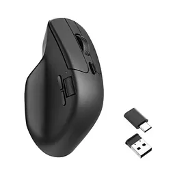 Мишка Keychron M6 Wireless/Bluetooth/USB Black (M6-A1) - мініатюра 6