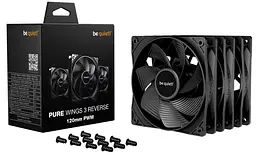 Комплект вентиляторов be quiet! PURE WINGS 3 120mm PWM Reverse 3 шт (BL137) - мініатюра 3
