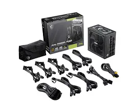 Блок живлення ATX 1000W MAG A1000GL PCIE5 MSI - мініатюра 5