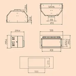 Витяжка Klarstein Camila 52 397 м3/год (10041345) - мініатюра 6