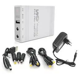 UPS ДБЖ безперебійне живлення роутера/термінала PON WGP 5V/9V/12V 1A 24W 10400mAh +блок живлення - мініатюра 1