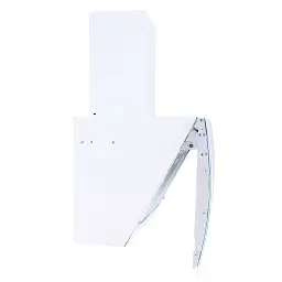 Витяжка декоративна похила Perfelli DNS 6862 W LED - мініатюра 7