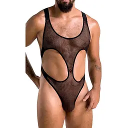 Чоловічий боді Passion 040 Body Leon black L/XL