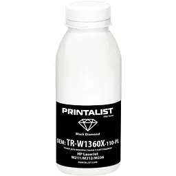 Тонер HP LJ M211/M212/M236, 110г Black Printalist (TR-W1360X-110-PL)