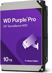 Жорсткий диск WD 10TB 3.5" 7200 512MB SATA Purple Pro Surveillance - мініатюра 3