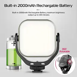 Накамерне світло Ulanzi VIJIM VL66 RGB UV-L088 [132870] - мініатюра 3