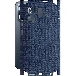 Захисна плівка StatusSKIN для Infinix Hot 50i X6531 Корпус Вініл Соти сині