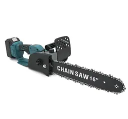 Акумуляторна ланцюгова пила Voltronic Chain Saw 16″ 36V: зарядний пристрій + 2 акумулятори