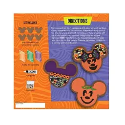 Шоколадне печиво Disney's Mickey and Minnie Pre-Baked Halloween Chocolate Cookie Kit - мініатюра 2