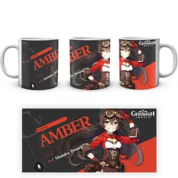 Кухоль GeekLand Genshin Impact Геншин Імпакт Amber Ембер GN 02.484 330 мл білий - мініатюра 3