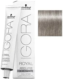 Тонуюча фарба для волосся Schwarzkopf Igora Royal Absolutes SilverWhite, відтінок Dove Grey (Сталь), 60 мл (2683206) - мініатюра 2