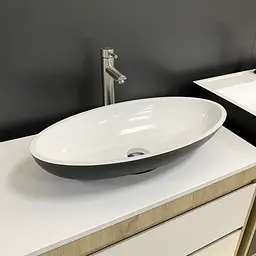 Раковина Adamant Andere New black/white glossy 100003856, Чорний - мініатюра 4