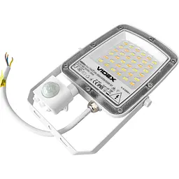 Світлодіодний прожектор Videx F5 30W з датчиком руху і освітленості White (VL-F5-030CW-S) [168708] - мініатюра 9