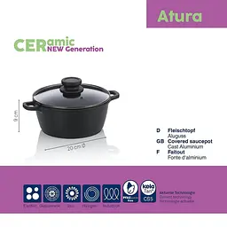 Каструля з кришкою Kela Atura 20 см 1.7 л (15170) - мініатюра 4