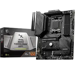 Материнська плата MSI B650 MAG Tomahawk Wi-Fi Socket AM5 (MAG B650 TOMAHAWK WIFI) Б/В