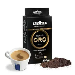 Кава мелена Lavazza Qualita Oro Mountain Grown 100% Арабіка 250г. - мініатюра 2