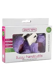 Наручники ShotsToys Handcuffs Furry (фіолетовий) - мініатюра 2