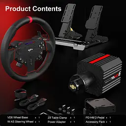 Руль и педали PXN VD6 Bundle for PC - миниатюра 12