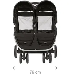 Коляска для двійні Britax-Romer B-Agile Double Cosmos Black (2000033222) - мініатюра 9