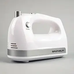 Стаціонарний ручний міксер Grunhelm GRM662B 500 Вт 3.5 л 5 швидкостей із металевою чашею Білий - мініатюра 3
