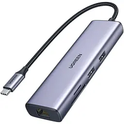 USB-хаб Ugreen CM512 7-in-1 (90568) [165607]