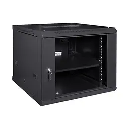 Комутаційна шафа NVC-9U/600x600x500 Black (25-00070) - мініатюра 3