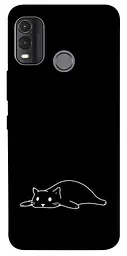TPU чохол Demsky Lazy cat для Nokia G11 Plus