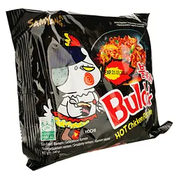 Локшина швидкого приготування Samyang Buldak Hot Chicken flavor ramen 140 г - мініатюра 3