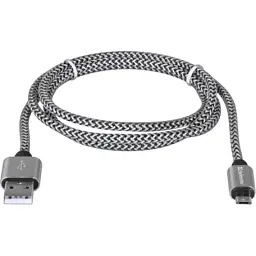Дата кабель USB 2.0 AM to Micro 5P 1.0m USB08-03T PRO white Defender (87803) - мініатюра 2