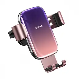 Тримач в машину Baseus Glaze Gravity Car Mount pink (29242) - мініатюра 7