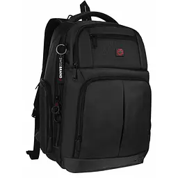Рюкзак міський Swissbrand Wembley 19 Black (SWB_S19BEWEM001U), Чорний