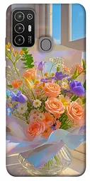 Чохол Demsky Яскравий букет для ZTE Blade A52