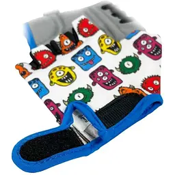 Велорукавиці дитячі Bimbo Bike Kids монстри 6-8 років розмір M (90961/4-IS) - мініатюра 4