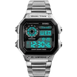 Наручний годинник чоловічий Skmei Ripple Silver 1335S Сріблястий (1540)