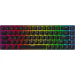 Клавіатура MageGee MK-BOX RGB Magnetic Amethyst Switch Black (6971969728646-UA) [164296]