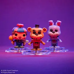 Набір ігрових фігурок Funko Bitty Pop! 5 ночей з Фредді 4 шт. (73046) - мініатюра 4