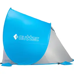 Саморозкладний намет-тент Outtec з блискавкою голубий - мініатюра 8