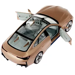 Радіокерована іграшка Rastar BMW i4 Concept 114 (98360) - мініатюра 4