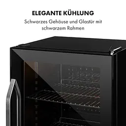 Холодильник для напоїв Klarstein Beersafe XXL Onyx (10034848) - мініатюра 5