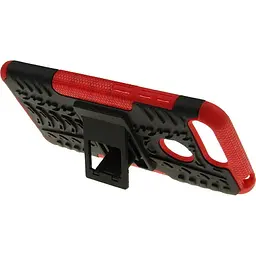 Чохол-накладка Toto Dazzle Kickstand 2 in 1 Case HuAwei Y6 2018 Red - мініатюра 7